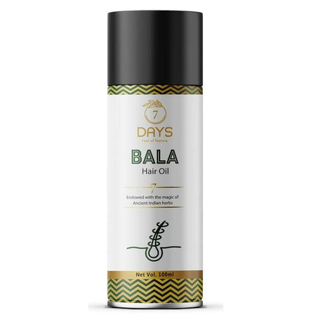 7 Days Bala Hair Oil For Promotes Hair Growth - Vamzn#