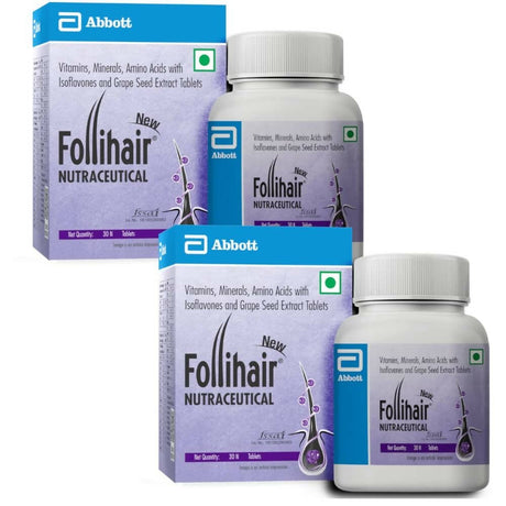 Abbott New Follihair Tablets, For Hair Growth - Vamzn#