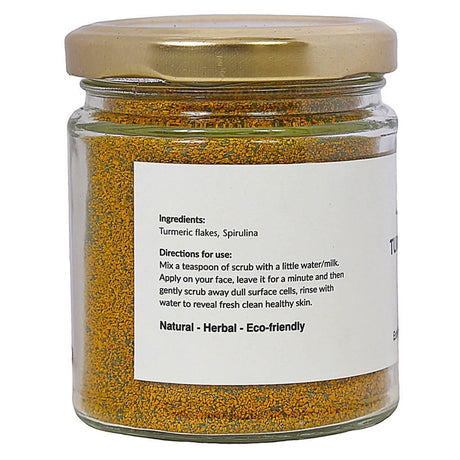 Aranyam Turmeric Spirulina Face Scrub - Vamzn#