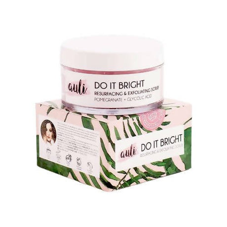 Auli Do It Bright AHA 5% Exfoliating Face Scrub - Vamzn#