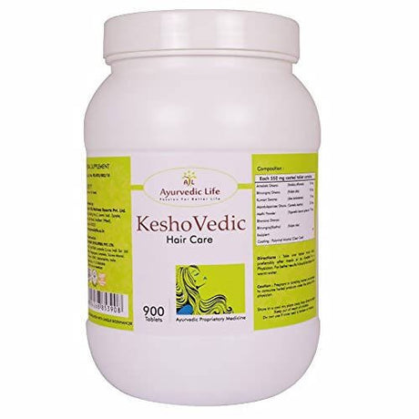 Ayurvedic Life Kesho Vedic Hair Care Tablets - Vamzn#