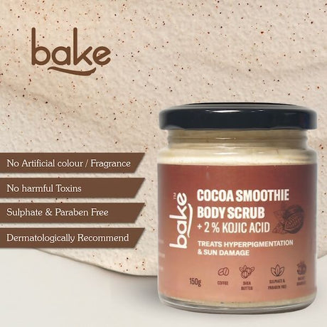 Bake 2% Kojic Acid Cocoa Smoothie Body Scrub - Vamzn#