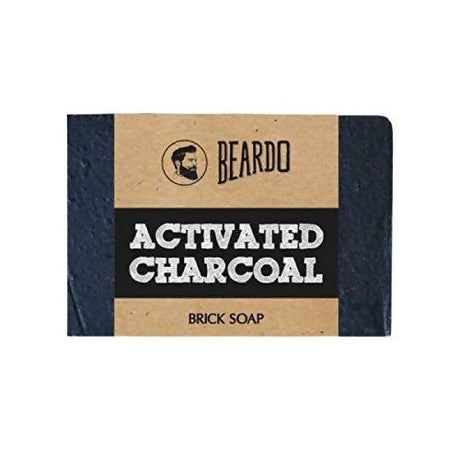 Beardo Activated Charcoal Brick Soap - Vamzn#