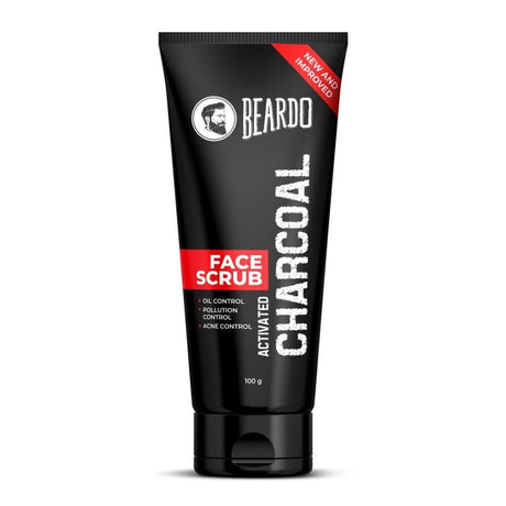 Beardo Activated Charcoal Face Scrub - Vamzn#