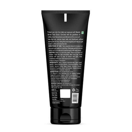 Beardo De - Tan Caffeine Face Scrub - Vamzn#