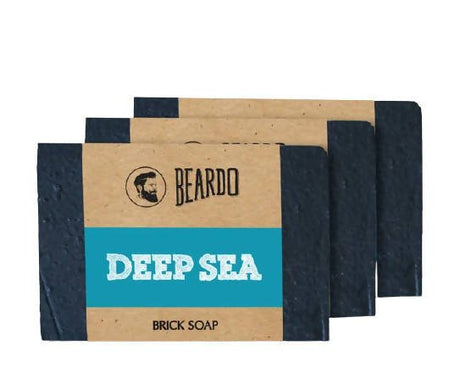 Beardo Deep Sea Brick Soap - Vamzn#