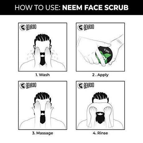 Beardo Neem Face Scrub - Vamzn#