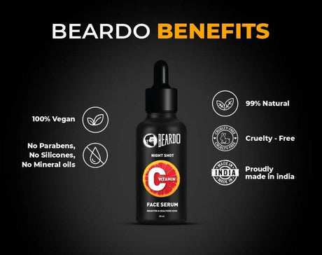 Beardo Night Shot Vitamin C Face Serum - Vamzn#