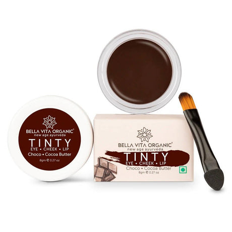 Bella Vita Organic Choco 3 in 1 Lip Tinty Blush - Vamzn#