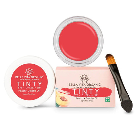 Bella Vita Organic Peach Tinty Blush 3 in 1 - Vamzn#