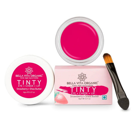 Bella Vita Organic Strawberry Tinty Blush 3 in 1 - Vamzn#