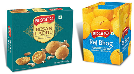 Bikano Besan Laddu Spl, 400 gram box - Vamzn#