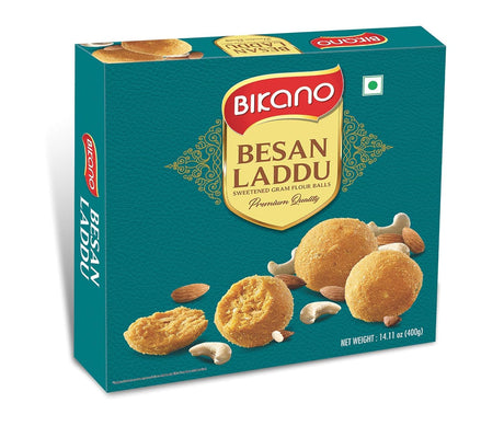 Bikano Besan Laddu Spl, 400 gram box - Vamzn#