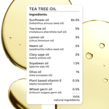 Brillare Tea Tree Hair Oil with The Goodness of Lemon & Sunflower Oil Dry - Vamzn#