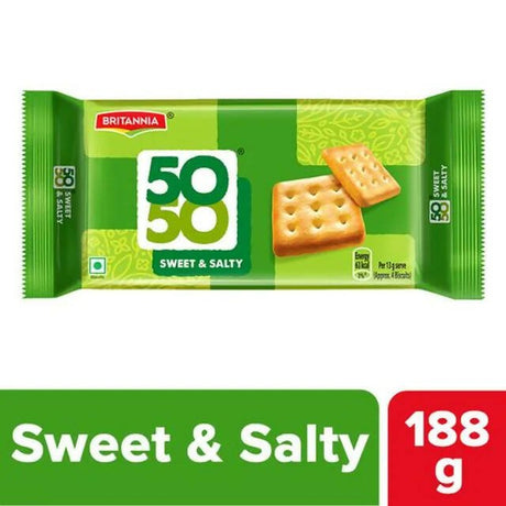 Britannia 50 - 50 Sweet & Salty Biscuits - Vamzn#