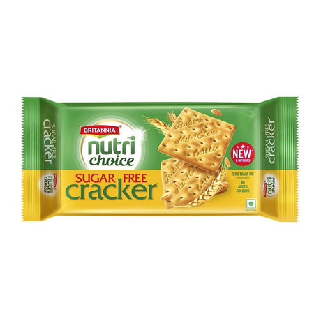 Britannia NutriChoice Sugar Free Cracker Biscuits - Vamzn#