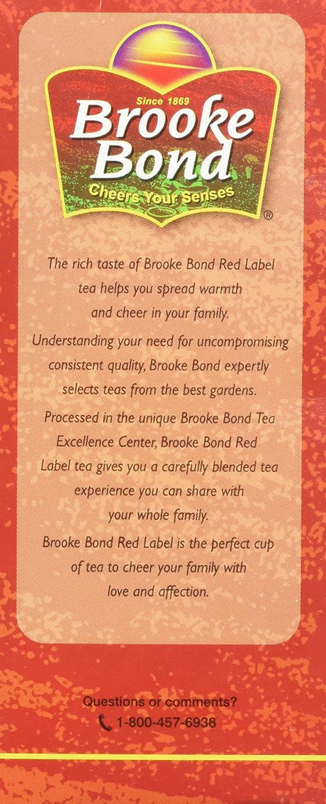 Brooke Bond Red Label Tea India, 31.7 oz - Vamzn#