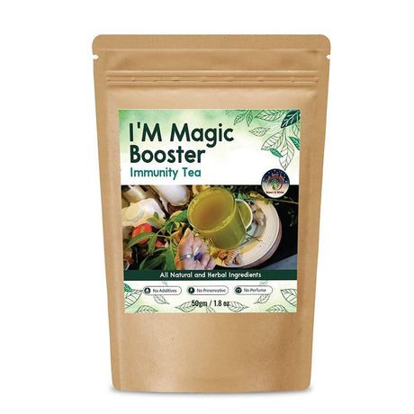 Brown & White I'M Magic Booster Immunity Tea - Vamzn#