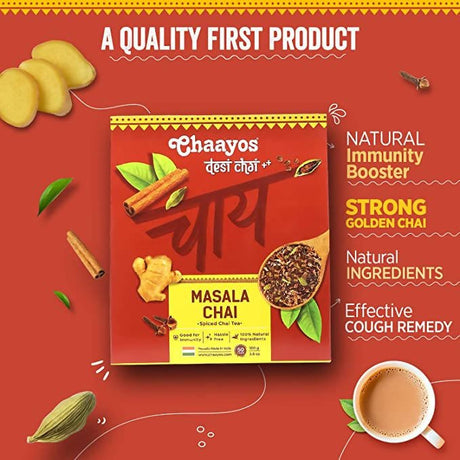 Chaayos Masala Chai Spiced Chai Tea - Vamzn#