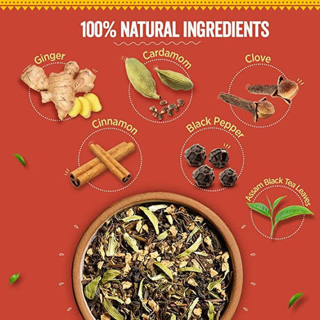 Chaayos Masala Chai Spiced Chai Tea - Vamzn#