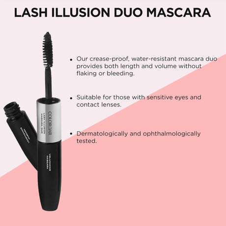 Colorbar Duo Mascara - Carbon Black Mascara - Vamzn#