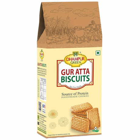 Dhampur Green Gur Atta Biscuit - Vamzn#