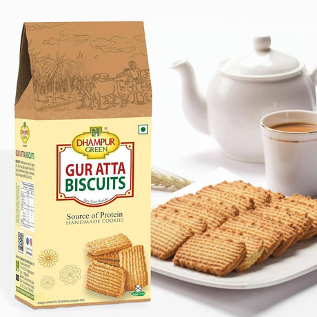 Dhampur Green Gur Atta Biscuit - Vamzn#